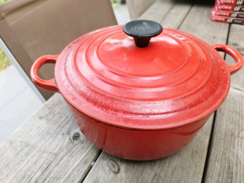 Cocotte crogiolo rosso in - cocotte,