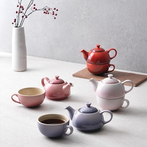 Creuset tea for one teiera - for,