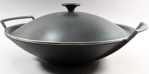 Creuset wok ghisa con - wok, in