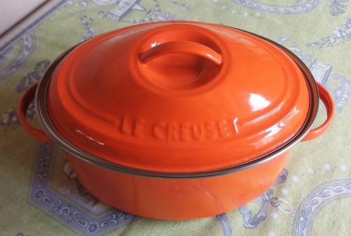 Creuset cocotte ovale en - creuset,