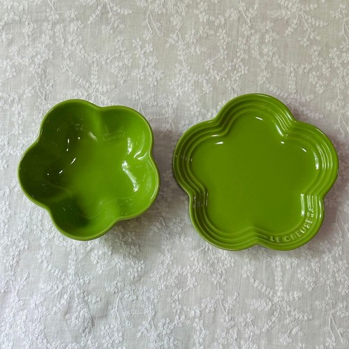 Piatto fiori creuset - le, s