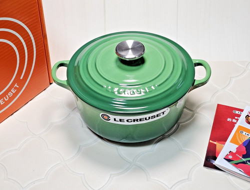 Creuset bamboo verde cm - creuset,