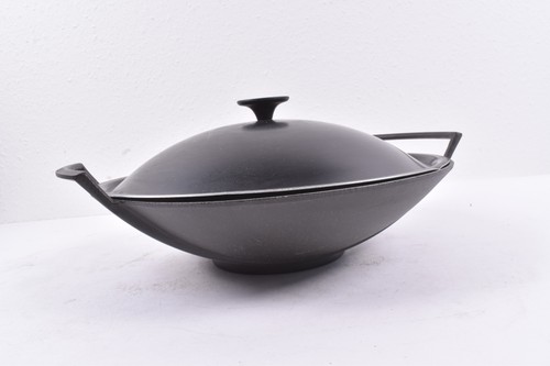 Creuset wok con coperchio - con,