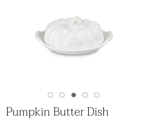 Piatto burro zucca creuset - zucca,